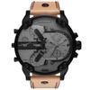 DZ7406 Mr. Daddy 2.0 Chronograph Brown Leather Men's Watch