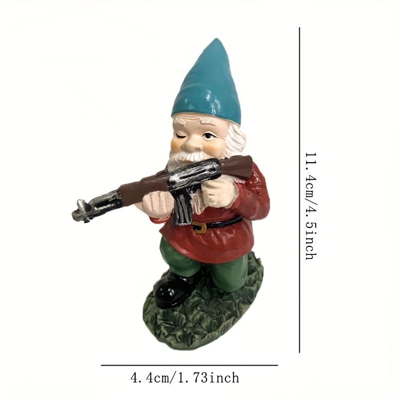 Статуя садового гнома, 1 шт., садовый гном, украшения из смолы, украшения для садовых ремесел
