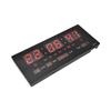 Digital Wall Clock LED Clear Display Accurate Timing Plug In Use Luminous Mute Wall Timer for