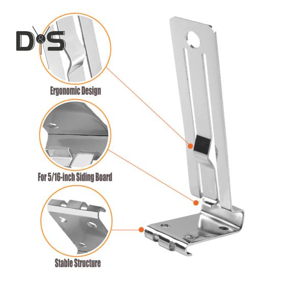 Набор из 2 шт. для измерения перекрытия сайдинга из фиброцемента, устойчивый к ржавчине компактный дизайн, портативный, прочный набор инструментов для перекрытия сайдинга