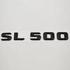 3D ABS Car Letters Badge Sticker Rear Trunk Logo SL350 SL400 SL500 Emblem For Mercedes Benz SL350 SL400 SL500 R230 R231 R129 RL2