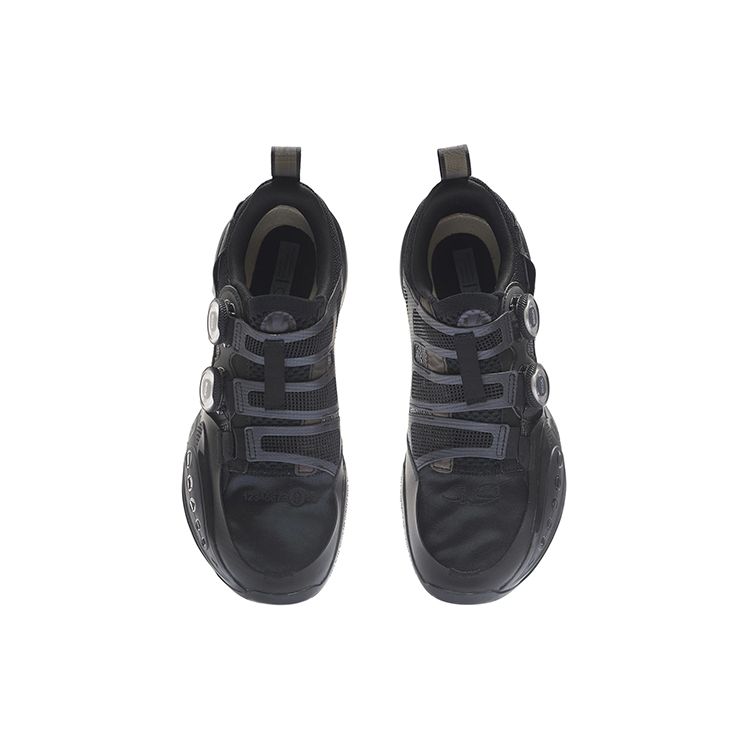 Li-Ning Glare x Way of Wade 9 Infinity Low Balance — черные мужские кроссовки ABES005-2