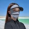 Summer Sunshade Female Anti-ultraviolet Full Face Ice Silk Sunscreen Mask