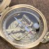 Antique Nautical Brass Shine Brunton Compass Antique Working Heavy Transit Survey Compass Handmade