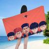 S-Slam Anime DunkS Microfiber Printed Beach Towel Mountain Climbing Yoga Beach Swimming Running Absorbent Soft Towel