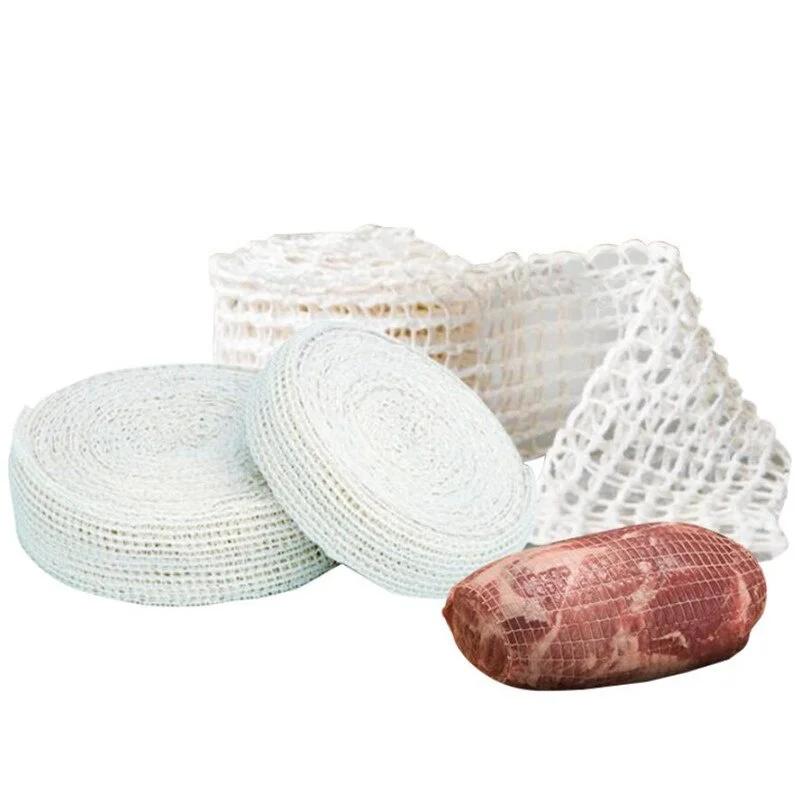 3/5/8m Cotton Meat Net Ham Sausage Net Butcher's String Sausage Roll Hot Dog Sausage Casing Packaging Tools Meat Cooking Tool