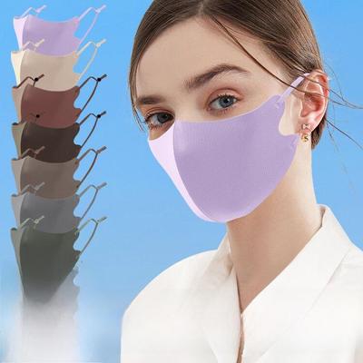 Дышащая солнцезащитная маска Ice Silk с ушными петлями и настраиваемым логотипом