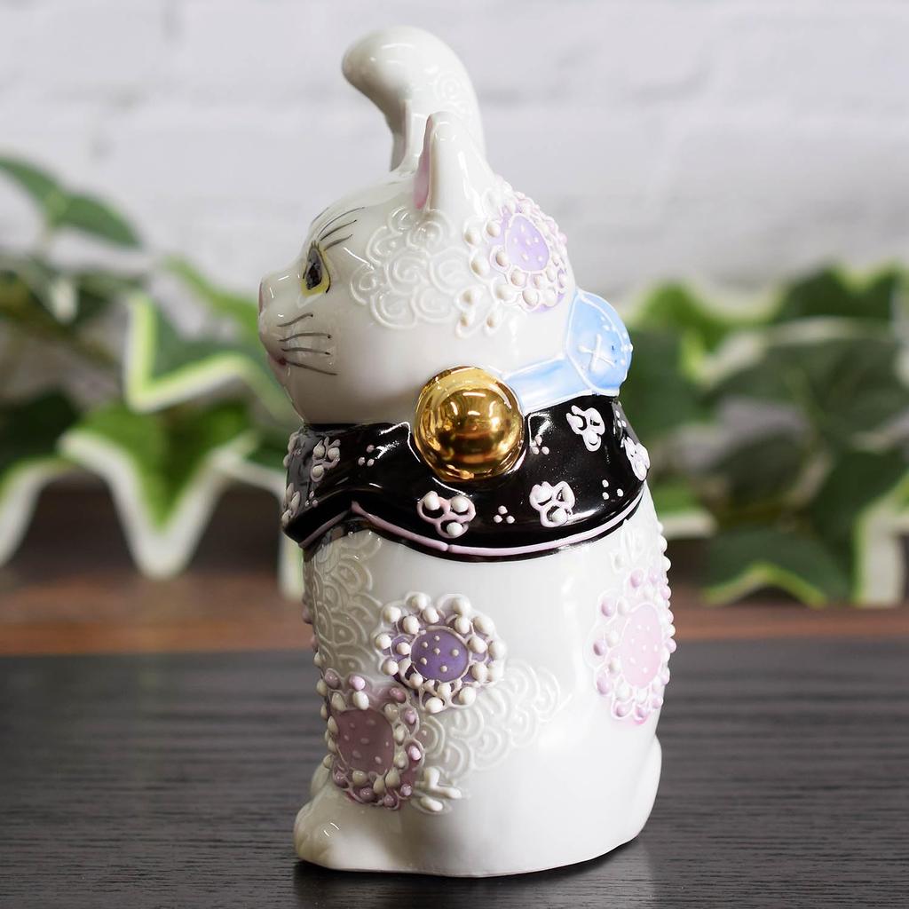 Waza no Kura Стильный керамический орнамент Кутани, правая рука, манящая кошка Ханамурасаки, открытие празднования дня рождения, подарок