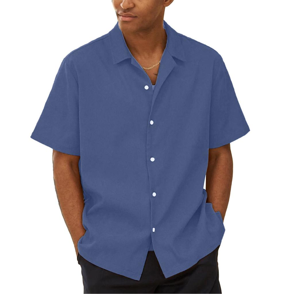 Гавайская рубашка для мужчин, мужские винтажные рубашки для боулинга на пуговицах, летняя пляжная рубашка с коротким рукавом