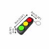Portable Mini Fidget Toy Lightweight Traffic Light Fidget Toy Backpack Charm  Gift For Adults