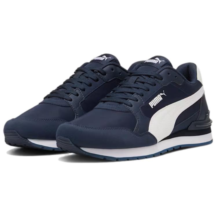 Puma ST Runner v4 Нейлон Унисекс Персидский Синий Белый Хлопок Низкие Кроссовки Повседневные 399069-07