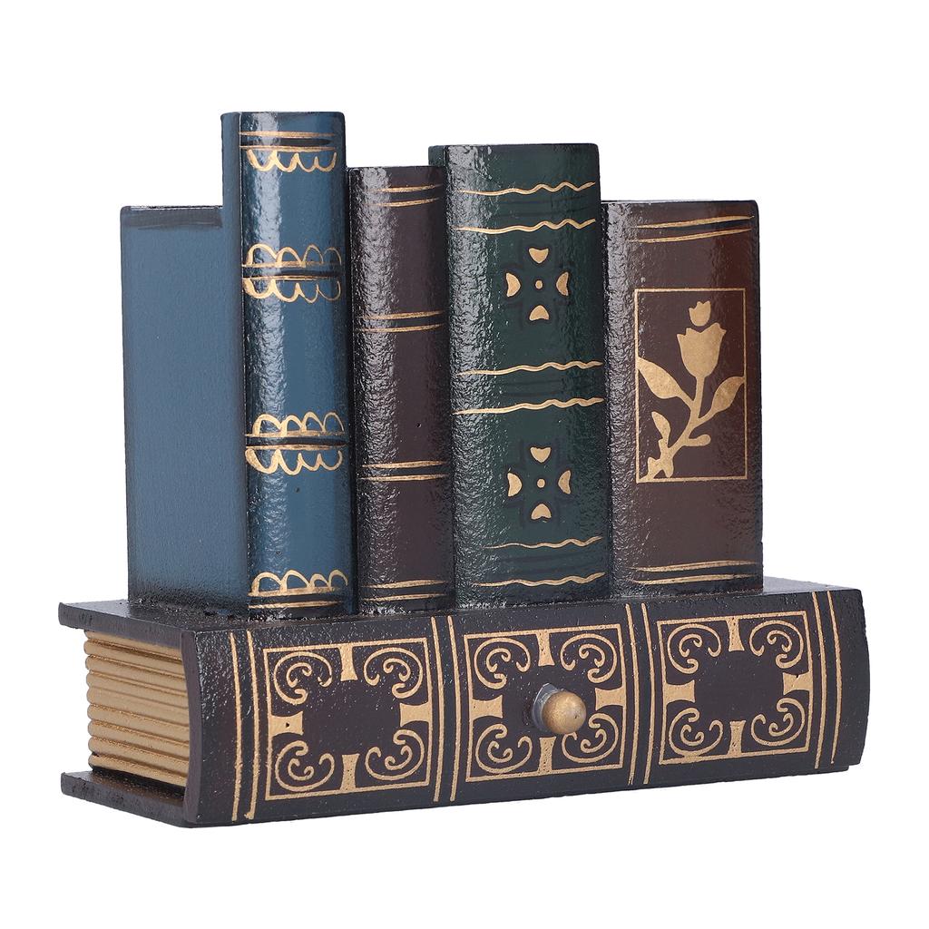 Держатель для карандашей в стиле ретро, чашка для ручек, настольный органайзер для хранения, украшение для домашнего офиса