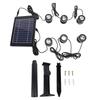 Solar Pond Spotlights 6 In 1 LED Solar Underwater Lights IP68 Water Resistant Submarine Landscape