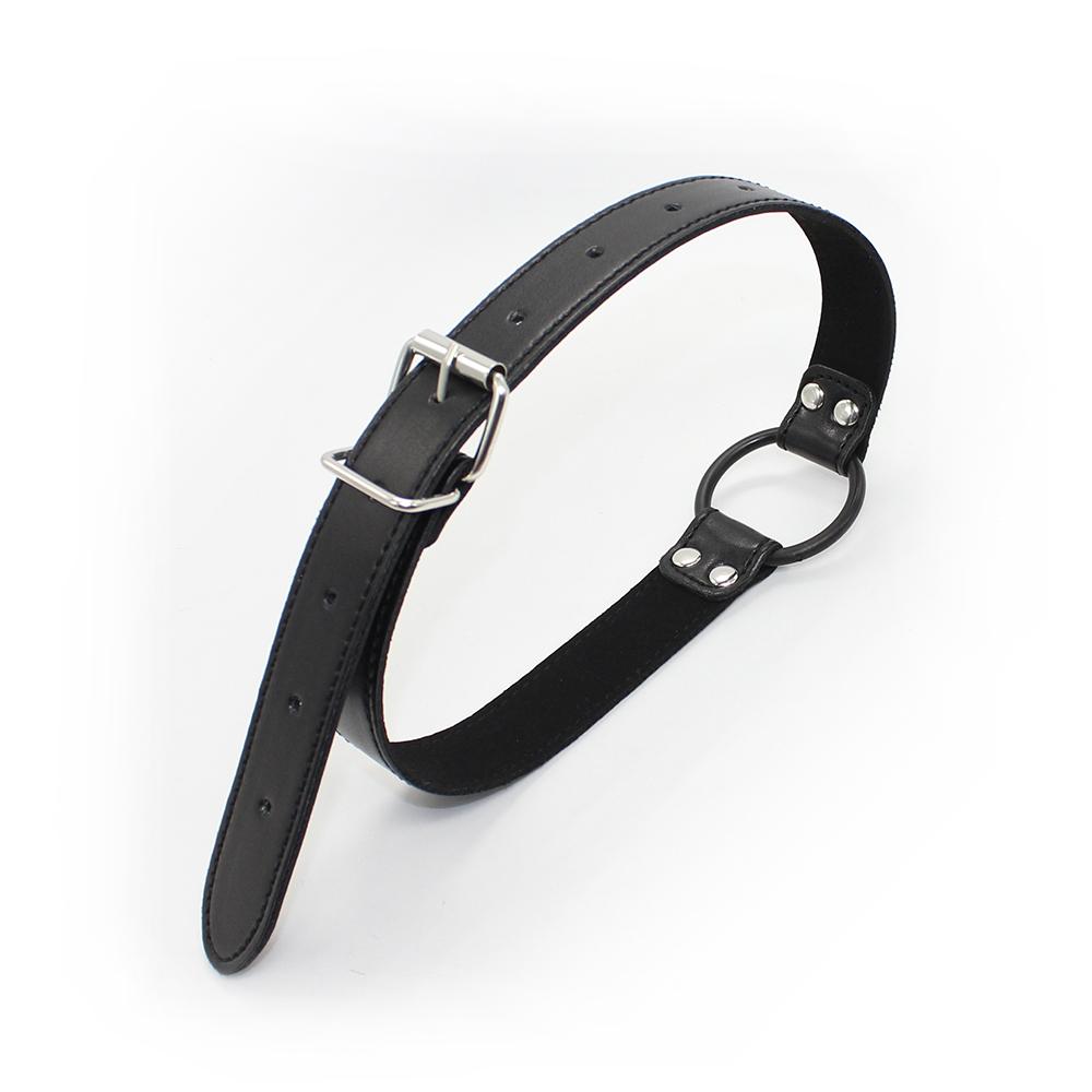 VaHppy SM БДСМ Секс-игрушки Кляп Глубокая глотка Оральный секс Фелляция Компульсивное слюнотечение Уплотнительное кольцо 4,8 СМ Парные игры Косплей