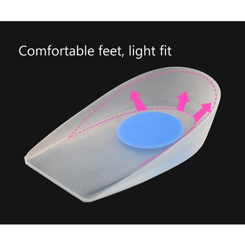 1 пара гелевых подпяточников, подушечки для снятия боли при подошвенном фасциите, костные шпоры, медицинский материал, унисекс