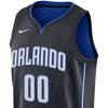 Nike Orlando Magic Aaron Gordon Number 00 Team Edition Swingman Jersey Мужской баскетбольный жилет Синий Черный AV4963-011