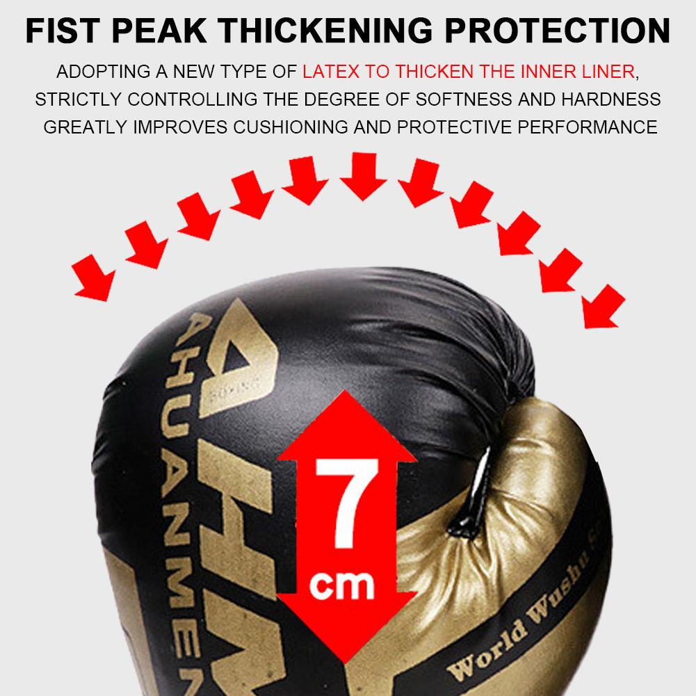 Боксерские тренировочные перчатки из искусственной кожи, боксерские тренировочные перчатки для детей и взрослых #