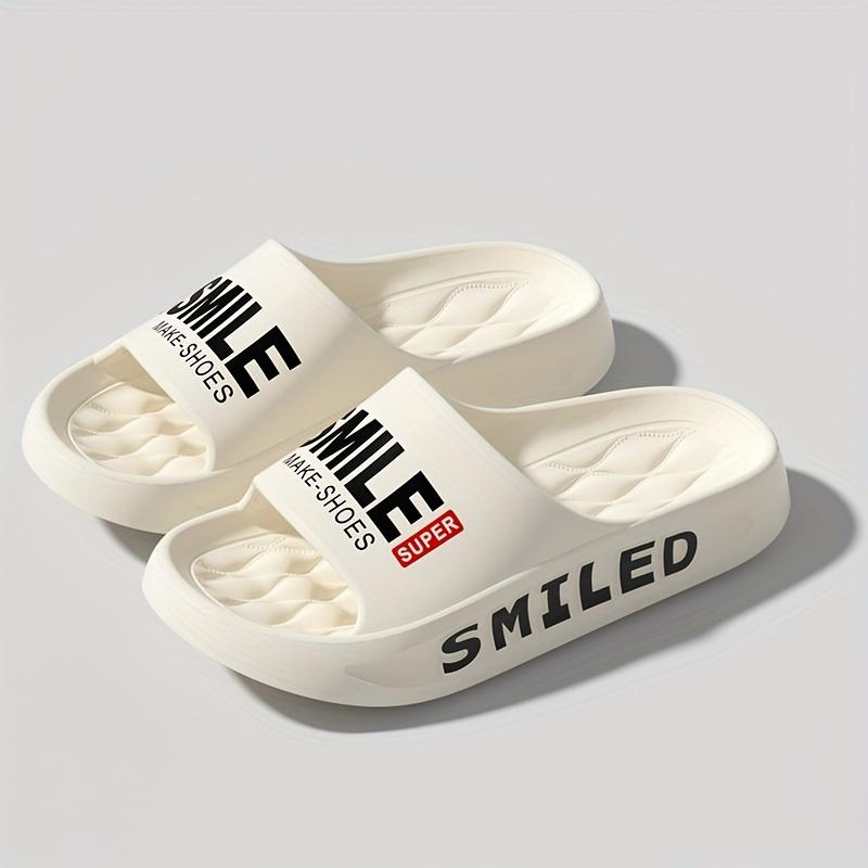 Модные тапочки-подушки унисекс, удобные быстросохнущие домашние тапочки для ванной, легкие летние тапочки из ЭВА с мягкой подошвой