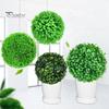Simulated Grass Ball Faux Topiary Plant Ball Realistic Artificial Plant Balls for Wedding Birthday Party Indoor Outdoor Decor