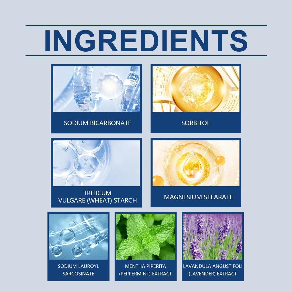 Зубная паста отбеливающий порошок, отбеливающий порошок, порошок для отбеливания зубов, добавляет отбеливающий эффект любой зубной пасте 35 г