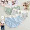 3PCS Woman Seamless Panties Pure Cotton Sports Briefs Fashion Sexy Underware Lingerie Underwear Women Female Triangular