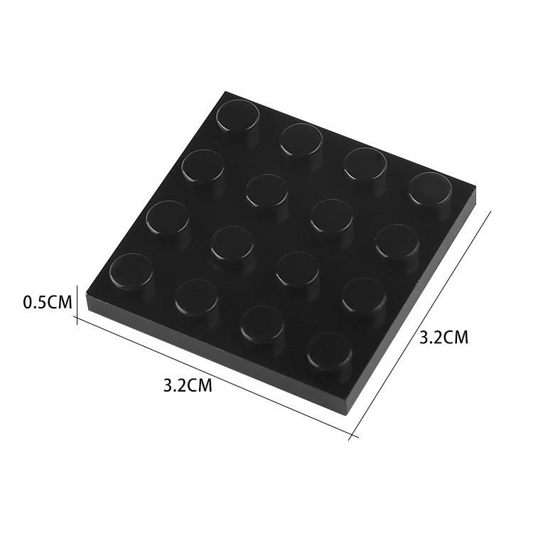 Совместимо со строительным блоком 3031, аксессуары для строительных блоков для мелких деталей, низкий кирпич, доска 4X4, тонкие листы, детали для творчества