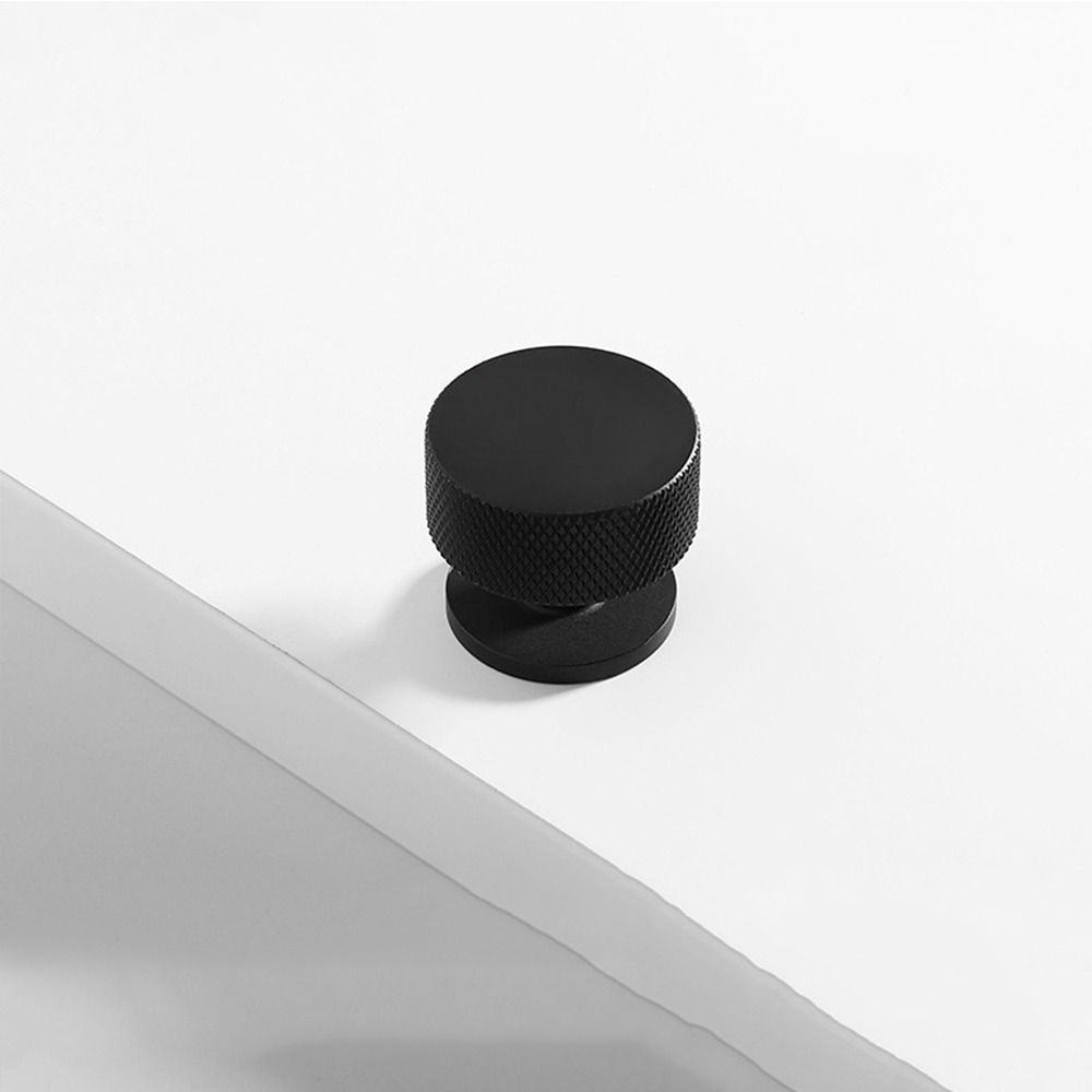 Круглая мебельная ручка с насечкой, простая ручка для шкафа, для дома