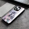 Чехол для телефона Happy Sugar Life Для iPhone 17 Air 16 E Pro Max 15 14 13 Mini 12 Pro 11 Max Plus Черная стеклянная крышка