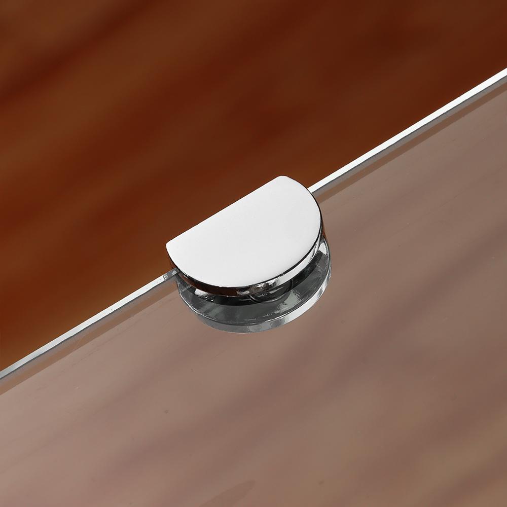 2 шт. утолщенный фиксированный стеклянный зажим из сплава, опора для стеклянной полки, зажим для планки, стеклянная полка