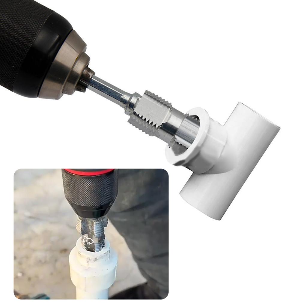 Открывалка для внутренней резьбы водопроводной трубы с конической резьбой для водопроводной трубы Аксессуары для пластиковых труб из ПВХ