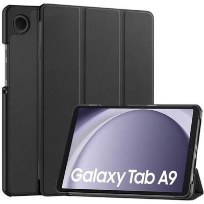 Чехол - Phonillico - Samsung Galaxy Tab A9 2023 - Полная защита - Несколько положений - Черный
