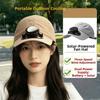New Breathable Solar Cooling Fan Hat USB Charging Quick Dry Baseball Cap Men Sun Hat Outdoor