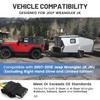 4-контактная проводка для прицепа MECMO для Jeep Wrangler JK JKU 2007-2018, Проводка для фаркопа для Rubicon Sahara Sport Unlimited 2-дверный 4-дверный Прицеп