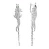 Silver Earrings with Cubic Zirkonia (2175490)