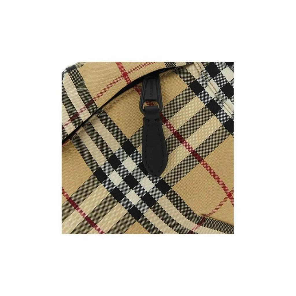 Burberry Vintage Check Nylon Waist Bag for Men in Light Brown