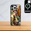 Чехол для телефона Tung Sahur Tralalero Tralala для iPhone 17, 16, 15, 14, 13, 12, 11 Plus, Pro, магнитный с Magsafe, беспроводная зарядка
