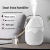 Compact Silent Humidifier: Portable Mini Air Purifier for Bedroom with Large Fog and Easy Water Refill