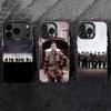 Чехол для телефона из фильма «Братство B» для iPhone 17, 16, 15, 14, 13, 12, 11 Plus, Pro Max, XS, Цветной серебристый чехол для телефона
