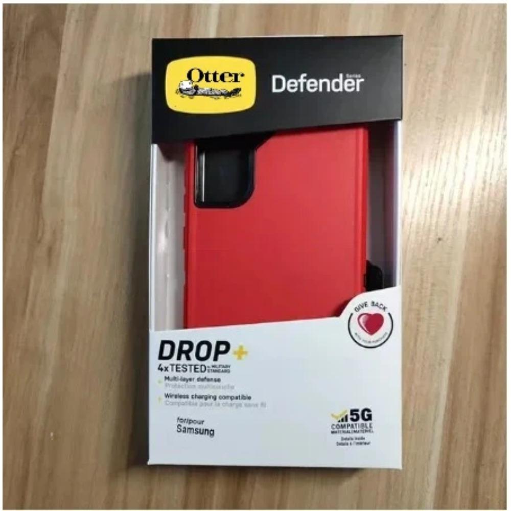 Чехол Defender Armor Серия Symmetry с клипсой для ремня Ott-Box для Samsung Galaxy S26 Ultra S25 Plus S24 S23 Plus Ударопрочный Нескользящий Чехол с Упаковкой