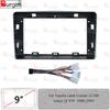 Рамка для автомагнитолы для Toyota Land Cruiser LC100 Lexus LX 470 1998-2002 9-дюймовая панель для стереосистемы, жгут проводов, кабель питания, адаптер