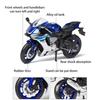 Масштаб 1/12 Yamaha YZF-R1, литая под давлением модель мотоцикла, игрушка для детей, коллекция подарков для мальчиков и девочек