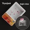 10 Pcs/ 20pcs/ 40 Pcs Dental Clear Matrix Bands Transparent Matrices Posterior Molar Composite Class Restorative 4.5/5.5/6.5/8.0 Fits Bioclear