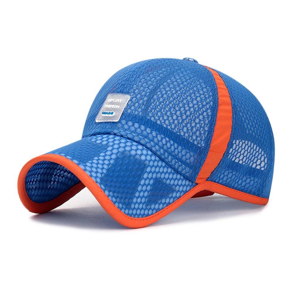 Adjustable Fashion Boys Girls Baseball Cap Sun Protection Caps Full Mesh Hats Summer Sunscreen Hats