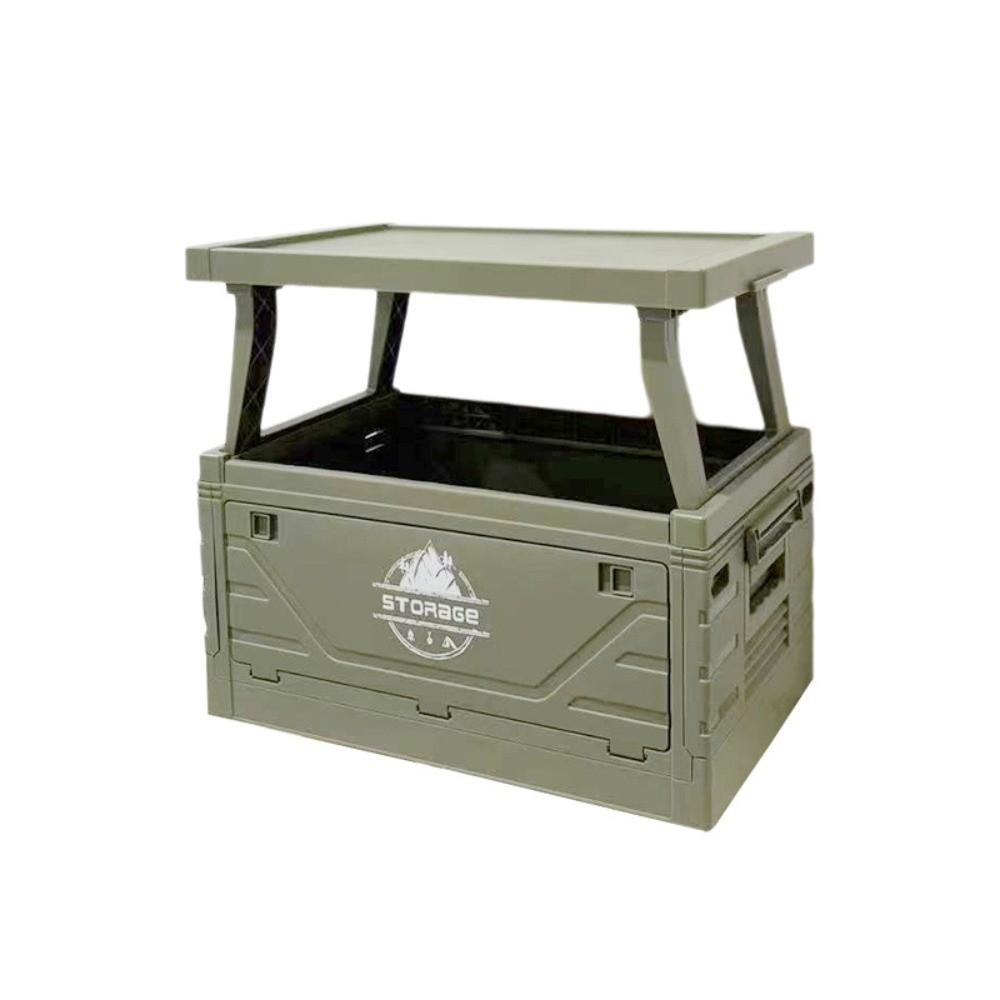 Multi-functional Storage Box with Table Heavy Duty Picnic Table with Storage Car Trunk