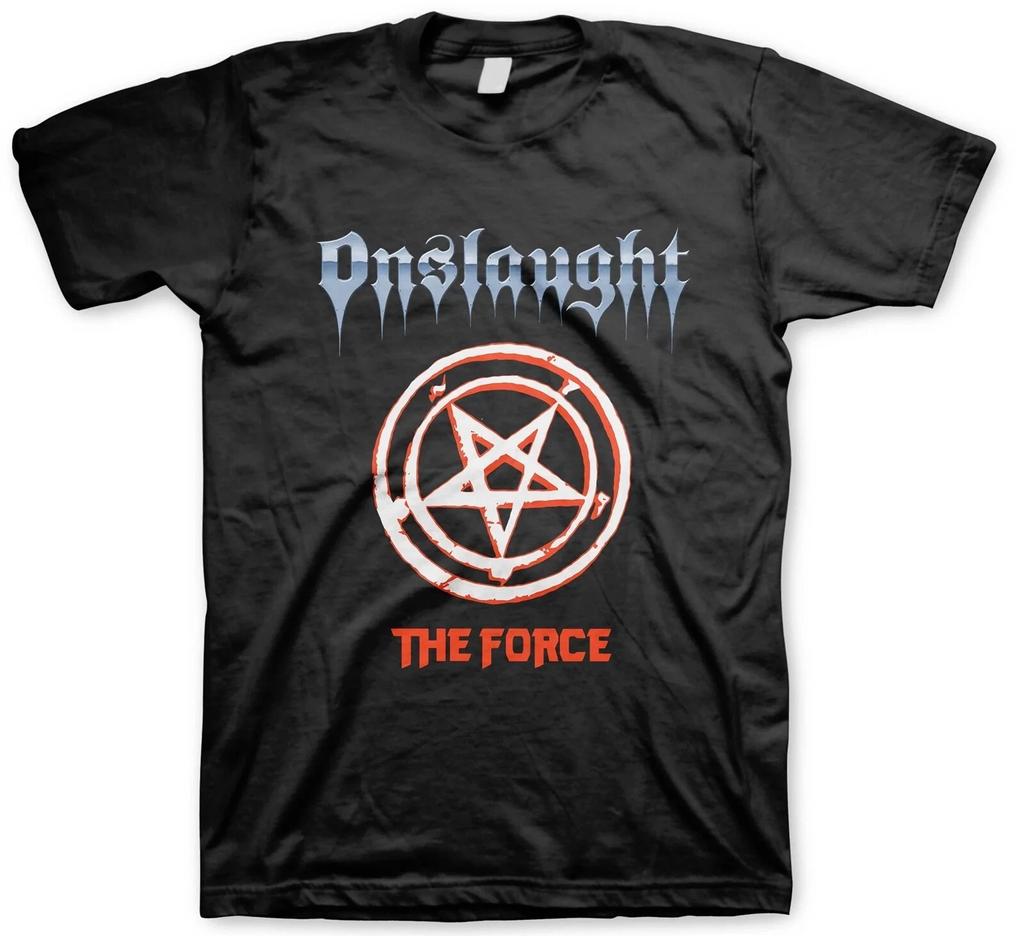 ONSLAUGHT cd cvr THE FORCE Official SHIRT XL New power vi generation sounds