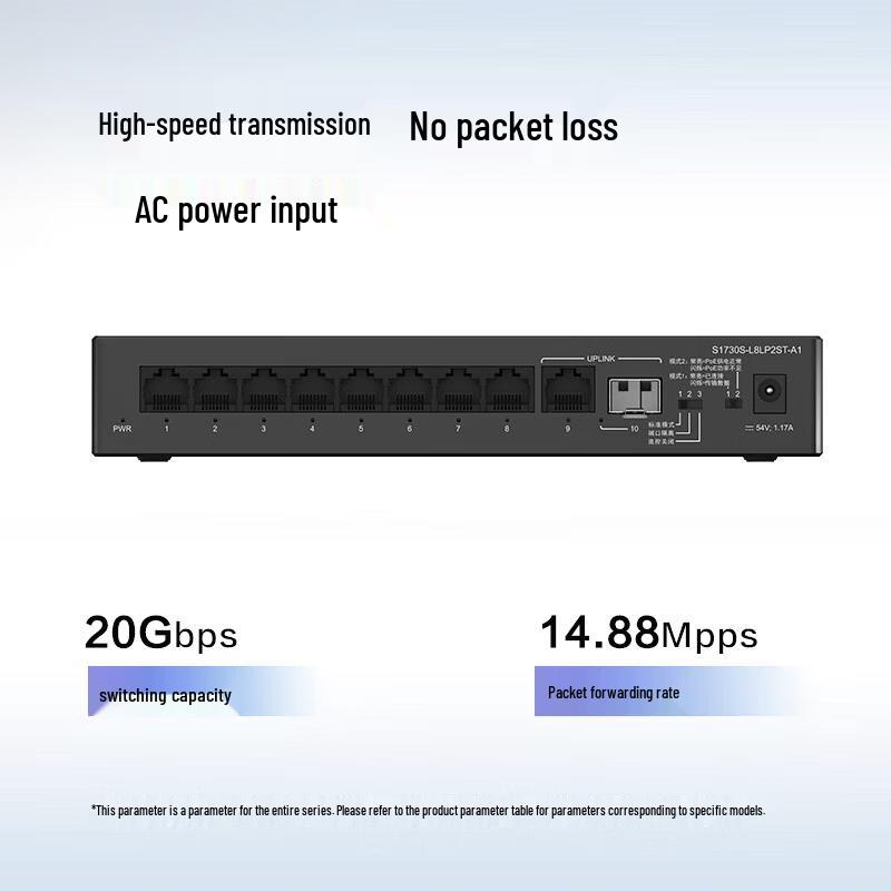 HUAWEI Smart Select 8-Port Gigabit PoE Switch