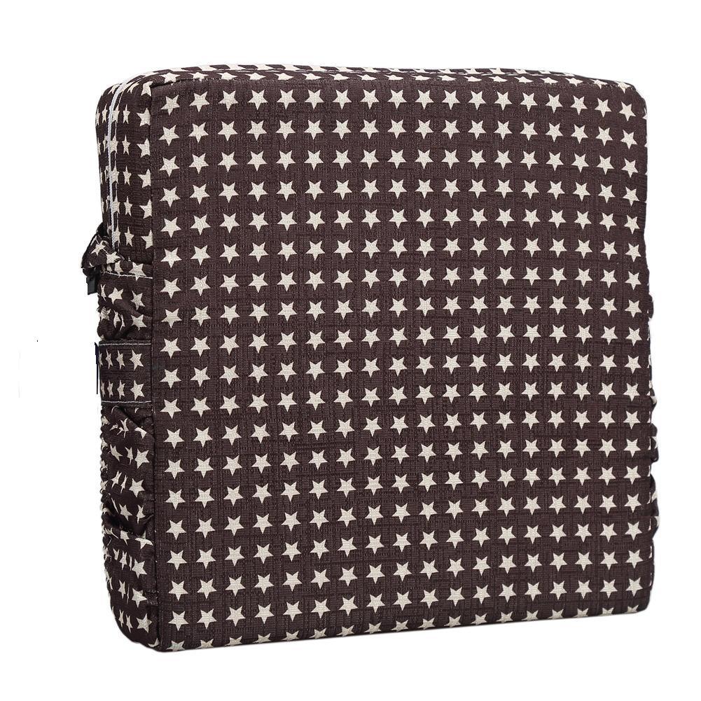 Baby Dining Chair Booster Cushion Removable Kids Highchair Seat Pad Star Chair Heightening Cushion Child Chair Waterproof Seat