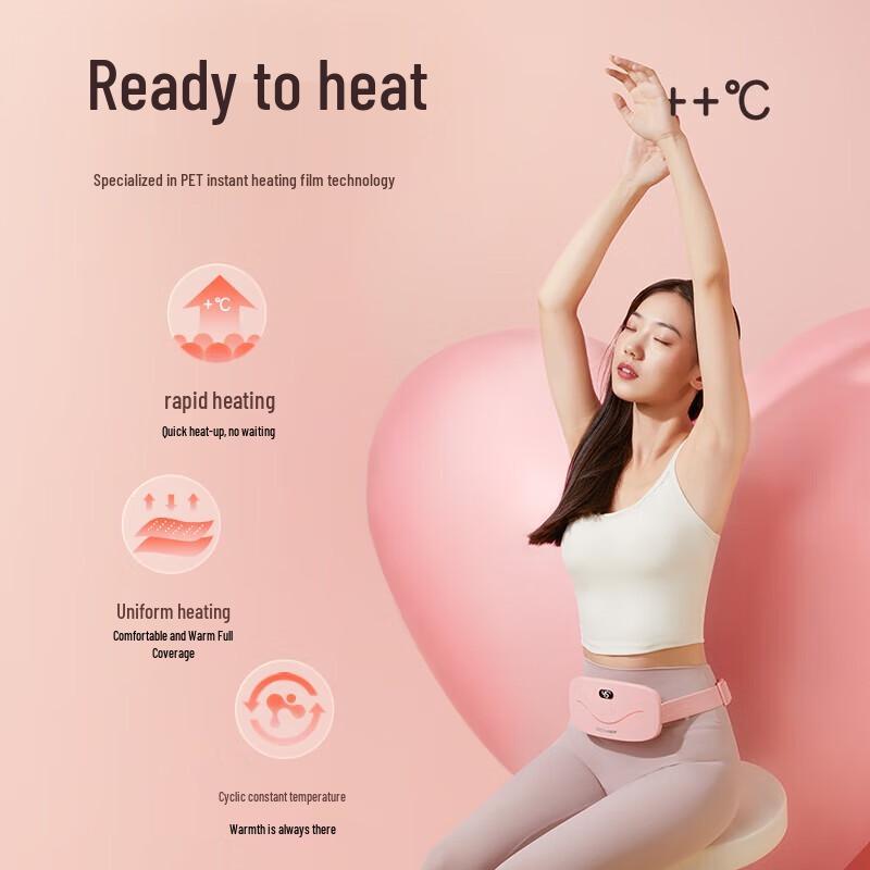 Rainbow Smart Heated Menstrual Relief Waist Belt