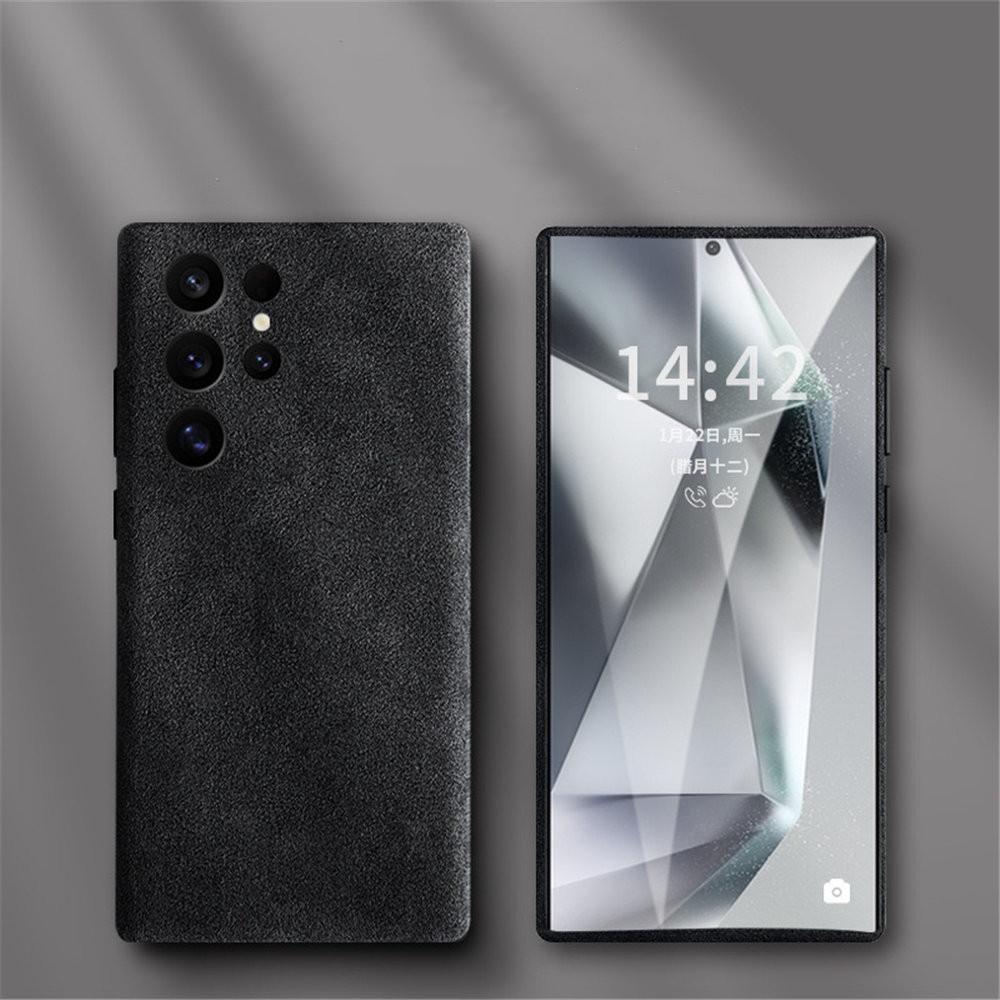 Оригинальный чехол из алькантары с MagSafe для Samsung Galaxy S24 S25 S25 Ultra Магнитная крышка