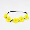 Daisy Floral Wreath Elastic Headband Decorative Flower Headpiece Headwear For Home Decoration Or Festival Celebrations